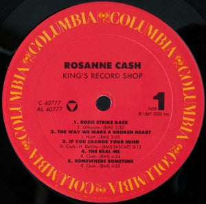 Rosanne Cash: King's Record Shop 12"