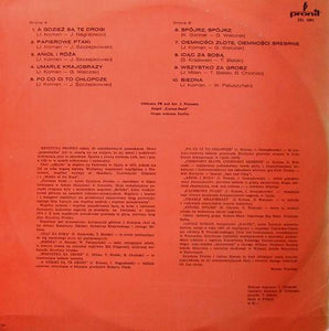Krystyna Prońko: S/T 12"