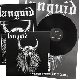 Languid: A Paranoid Wretch In Society's Games 12" (US pressing)