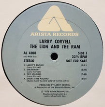 Larry Coryell: The Lion And The Ram 12"