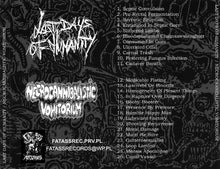 Last Days Of Humanity / Necrocannibalistic Vomitorium: The Sound Of Rancid Juices Sloshing Around Eindhoven / Moral Damage CD