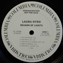 Laura Nyro: Season Of Lights...Laura Nyro In Concert 12"