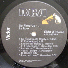 Le Roux: So Fired Up 12"