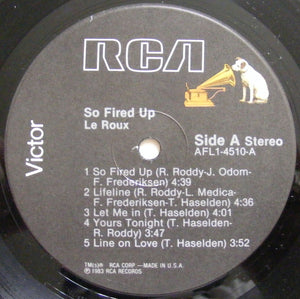 Le Roux: So Fired Up 12"