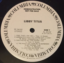 Libby Titus: S/T 12"