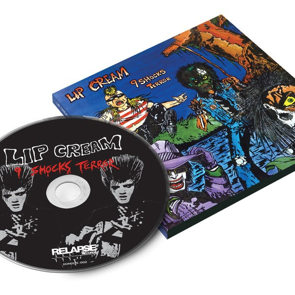 Lip Cream: 9 Shocks Terror CD – Sorry State Records