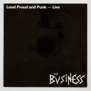 The Business: Loud Proud And Punk: Live 12"  (used)