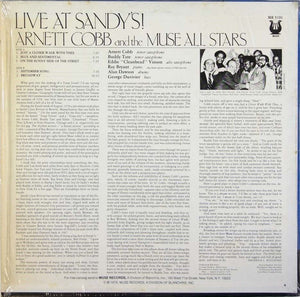 Arnett Cobb And The Muse All Stars: Live At Sandy's! 12"
