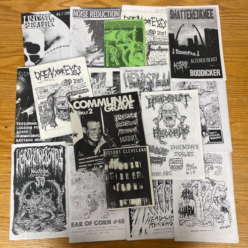 Lot #2 of miscellaneous punk zines