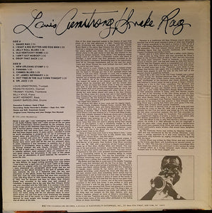 Louis Armstrong: Snake Rag 12"