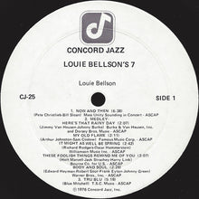 Louis Bellson: Louie Bellson's 7 - Live At The Concord Summer Festival 12"