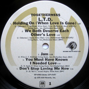 L.T.D.: Togetherness 12"