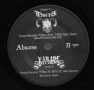 Machetazo / Abscess: Vol.R / Flesh Candy - Open Wound 7"