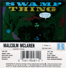 Malcolm McLaren: Swamp Thing cassette