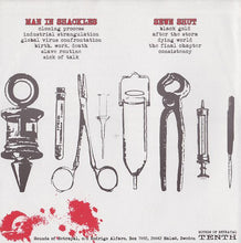 Man In Shackles / Sewn Shut: Split 7"
