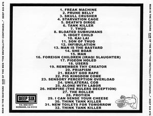 Man Is The Bastard: Sum Of The Men "The Brutality Continues..." CD