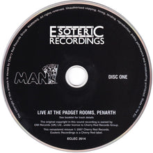 Man: Live At The Padget Rooms, Penarth 2xCD