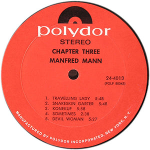Manfred Mann: Chapter Three 12"
