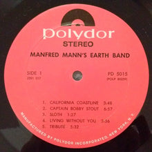 Manfred Mann's Earth Band: S/T 12"