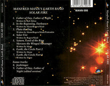 Manfred Mann's Earth Band: Solar Fire CD