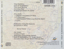 Manfred Mann's Earth Band: Somewhere In Afrika CD
