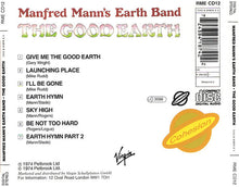 Manfred Mann's Earth Band: The Good Earth CD