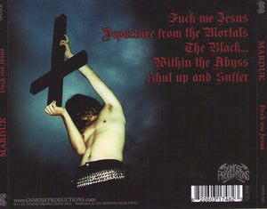 Marduk: Fuck Me Jesus CD
