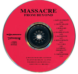 Massacre: From Beyond CD