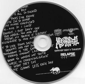 Massappeal: Nobody Likes A Thinker CD
