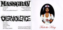 Massgrav / Overviolence: Fuck The King 7"