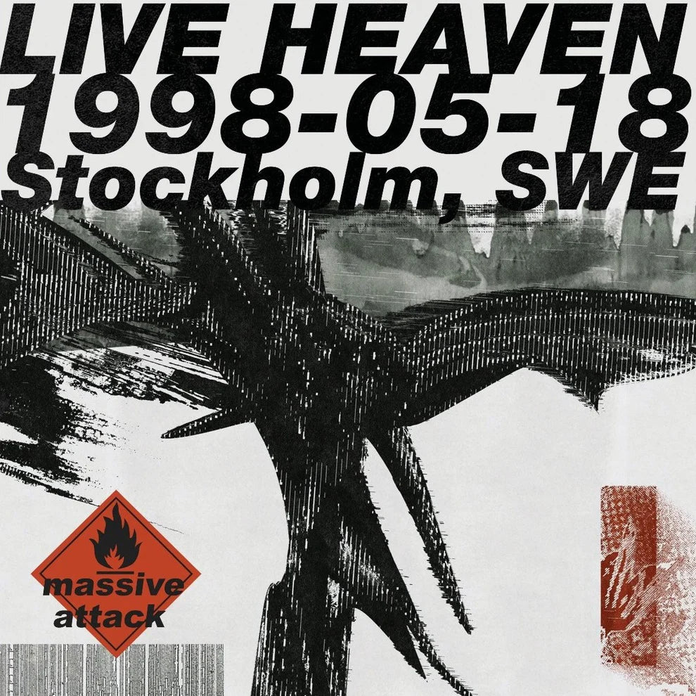 Massive Attack Live '98 レコード　レア盤　2枚組 Massive Attack: Live Heaven - Stockholm, Sweden 1998 12