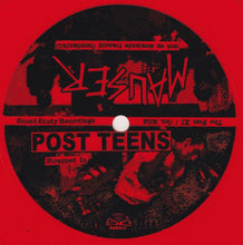 Mauser / Post Teans: Strapped In / Mot En Strålande Framtid split 7"