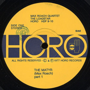 Max Roach: The Loadstar 2x12"