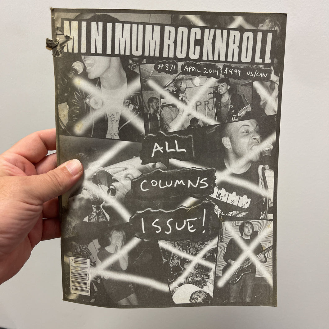 Maximumrocknroll 371 zine