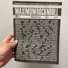 Maximumrocknroll 381 zine
