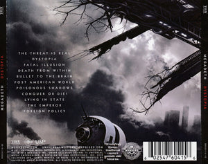 Megadeth: Dystopia CD