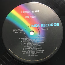 Mel Tillis: I Believe In You 12"