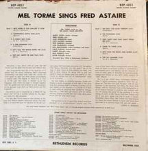 Mel Torme: Sings Fred Astaire 12"