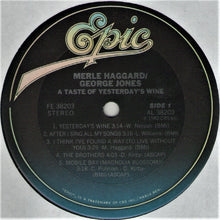 Merle Haggard / George Jones : A Taste of Yesterday's Wine 12"