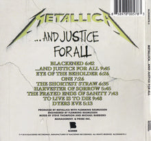 Metallica: ...And Justice For All CD