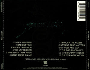 Metallica: S/T CD