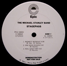 Michael Stanley Band: Stage Pass 2x12"