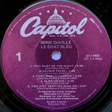 Mink DeVille: Le Chat Bleu 12"