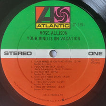 Mose Allison: Your Mind Is On Vacation 12"