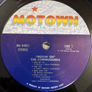 Commodores: Movin' On 12"