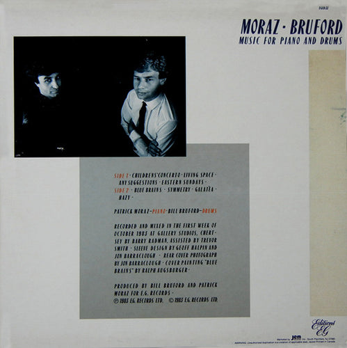 Moraz / Bruford: Music For Piano And Drums 12