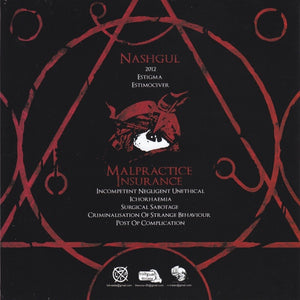 Nashgul / Malpractice Insurance: Split 7"