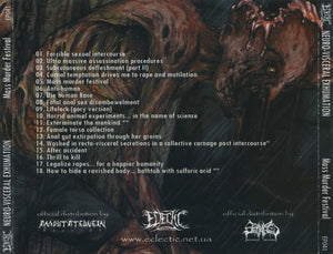 Neuro-Visceral Exhumation: Mass Murder Festival CD