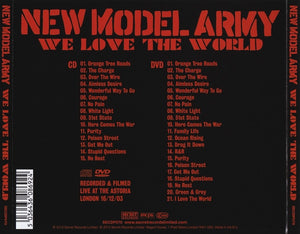 New Model Army: We Love The World CD