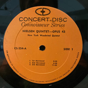 New York Woodwind Quintet: Nielsen Quintet OP. 43 12"